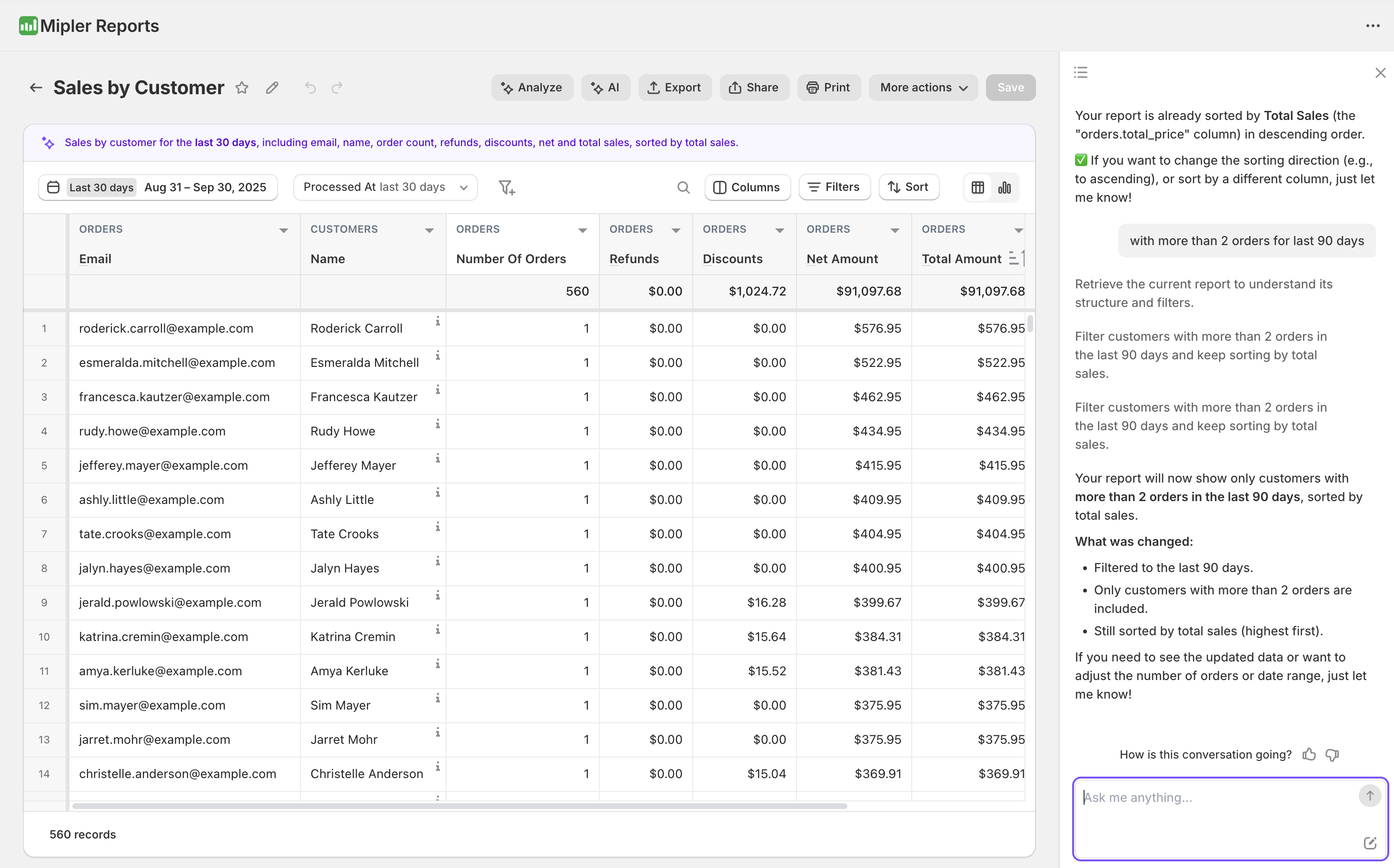 Asistente de IA Mipler
