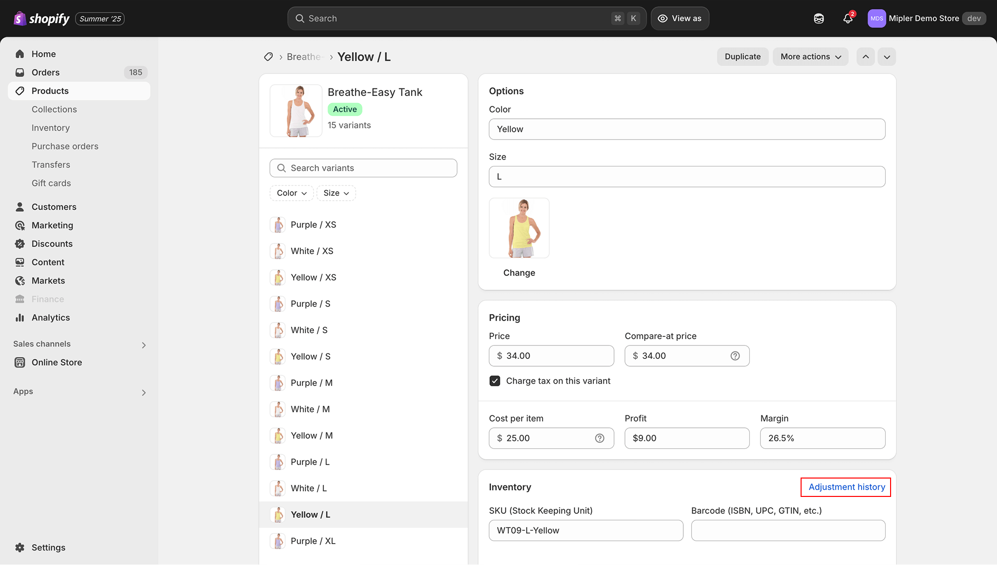 Hoe de voorraadgeschiedenis te bekijken stap 2