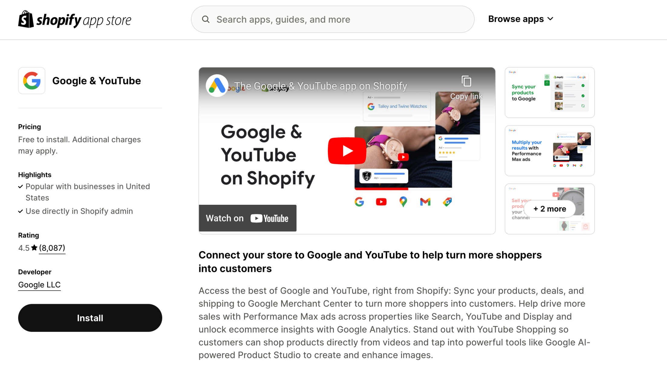 google and youtube