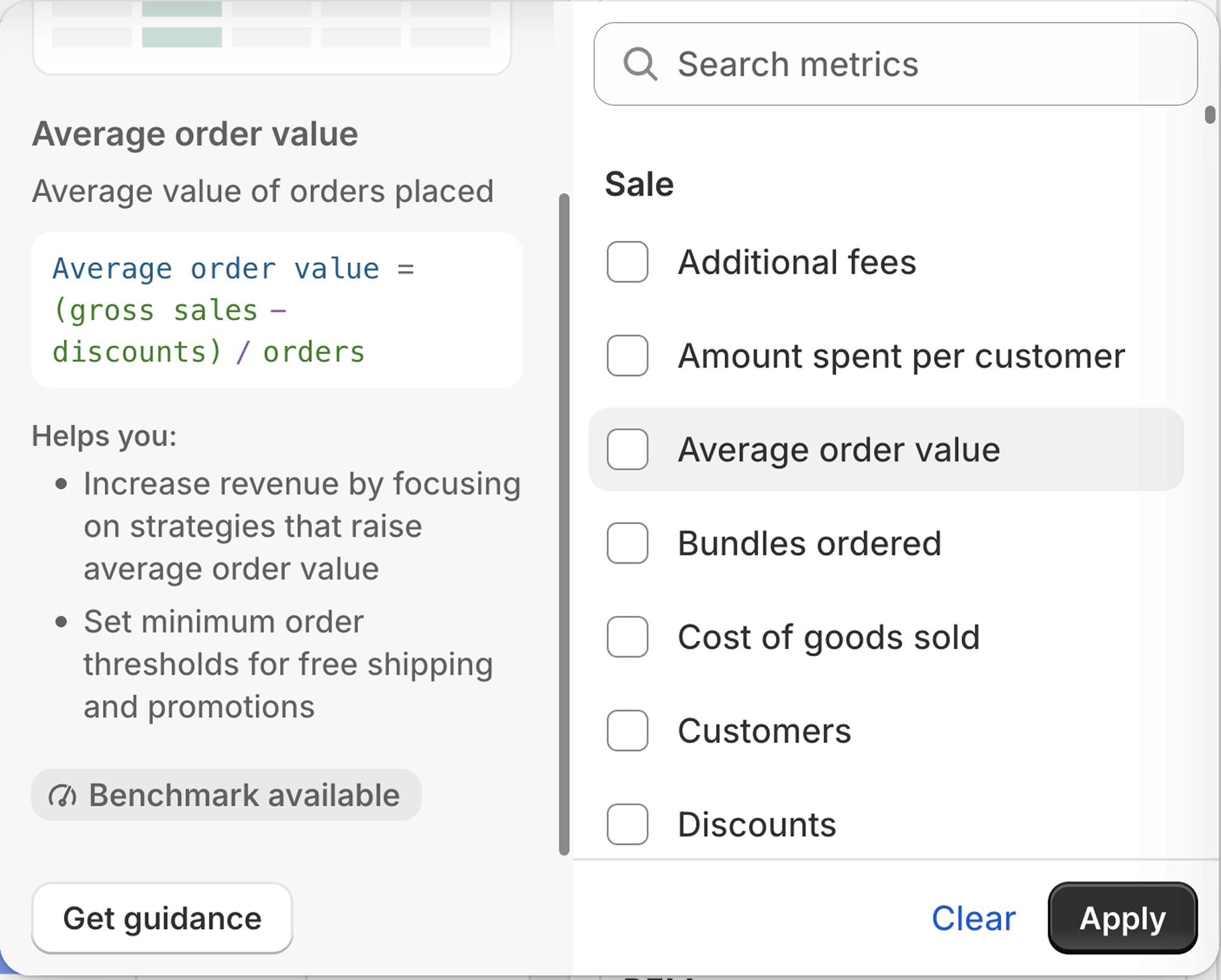 Filtri Avanzati Shopify
