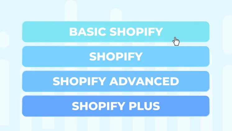 Comparaison des forfaits et frais Shopify
