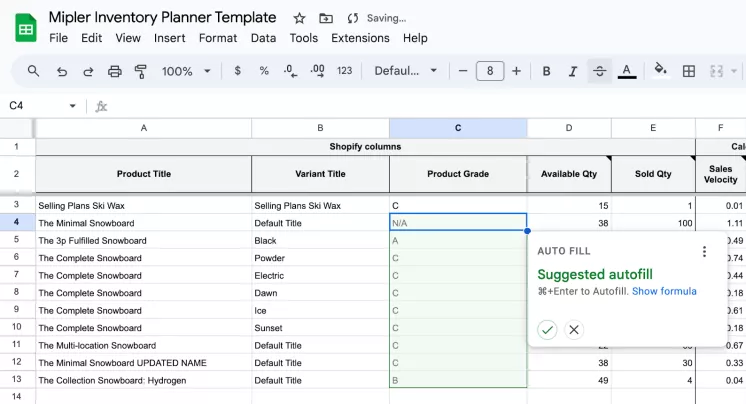 How to use autocomplete