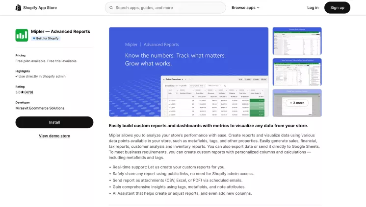 Mipler Reports