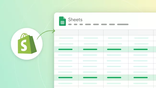 How to connect Shopify to Google Sheets