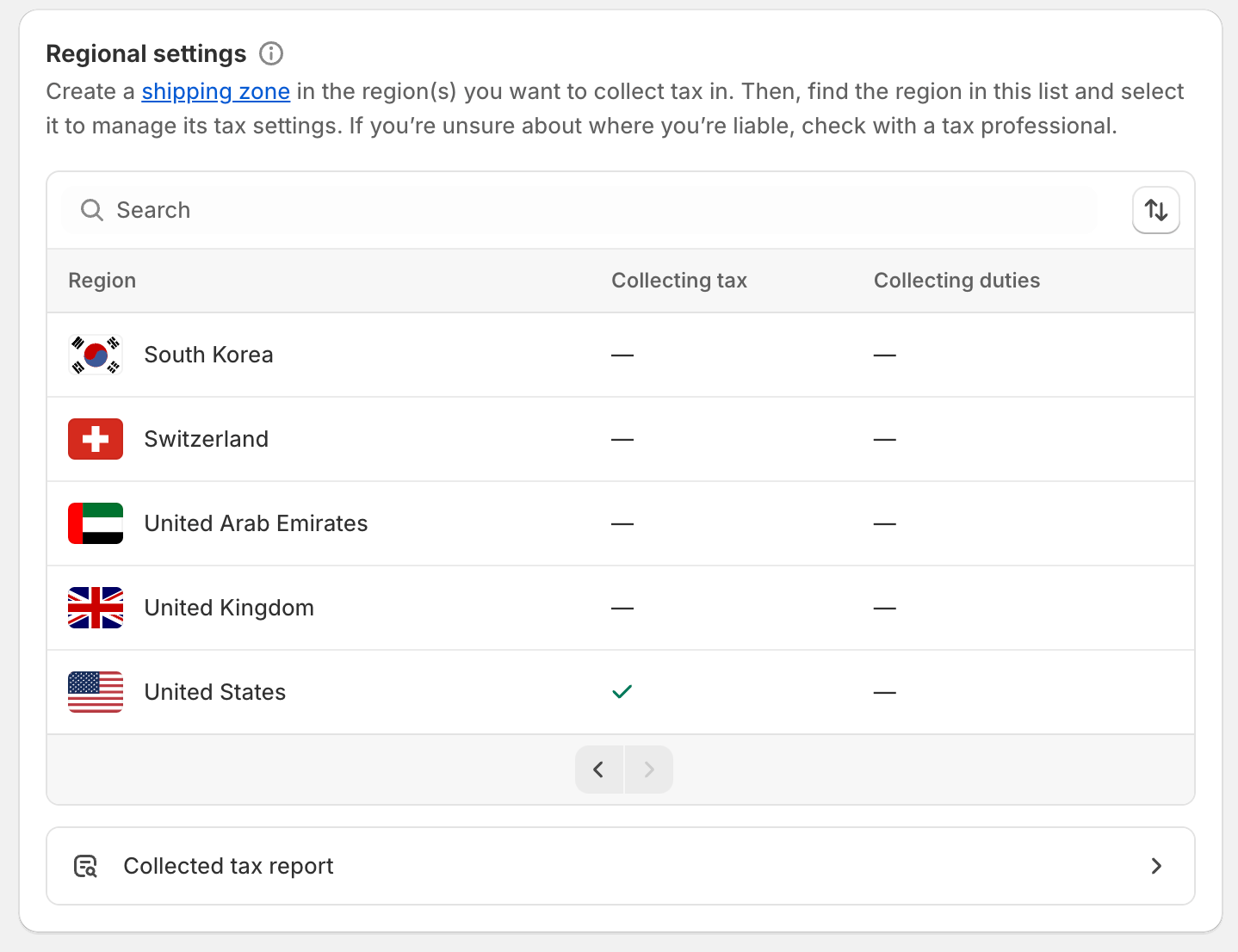 Configuraciones regionales